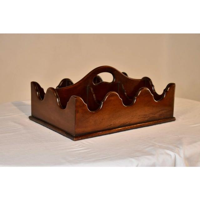 Early 19th Century Mahogany Bottle Holder For Sale In Greensboro - Image 6 of 6