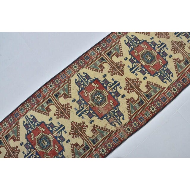 Vintage Antique Hallway Runner For Sale - Image 10 of 11