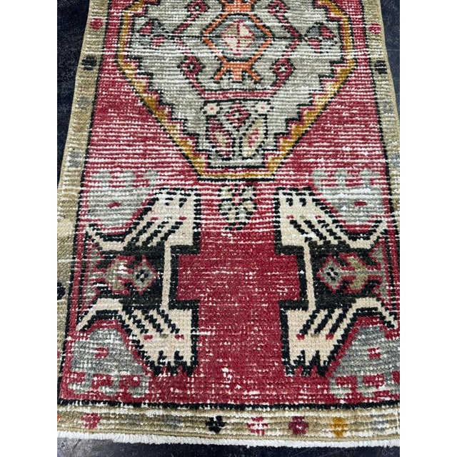 Contemporary Turkish Yastik Rug 1'6" x 3'5" For Sale - Image 3 of 5