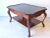 Rococo 20th Century Rococo Revival Leather Top Coffee Table For Sale - Image 3 of 4