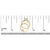 14K Yellow Gold Plated Sterling Silver 1/2 Cttw Princess Square Diamond Bridal Set - Size 7 For Sale In New York - Image 6 of 6