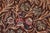 Art Nouveau 1990's Pak-Persian Brown/Gray Wool Round Rug - 8'3'' X 8'3'' For Sale - Image 4 of 8