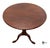 Late 20th Century Vintage Traditional Chippendale Style Mahogany Tilt Too Accent Table For Sale - Image 5 of 10