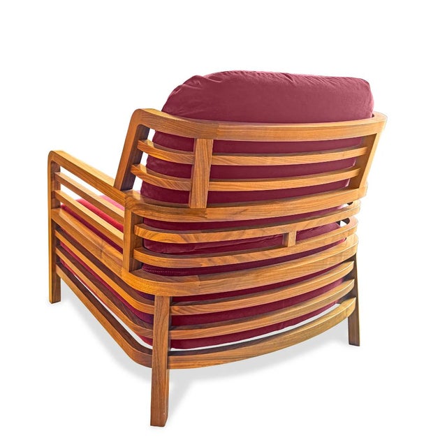 2010s Attributed Ligne Roset Flax Armchair For Sale - Image 5 of 9