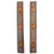 Tribal Pair of Vintage Amhara Painted Panels For Sale - Image 3 of 5