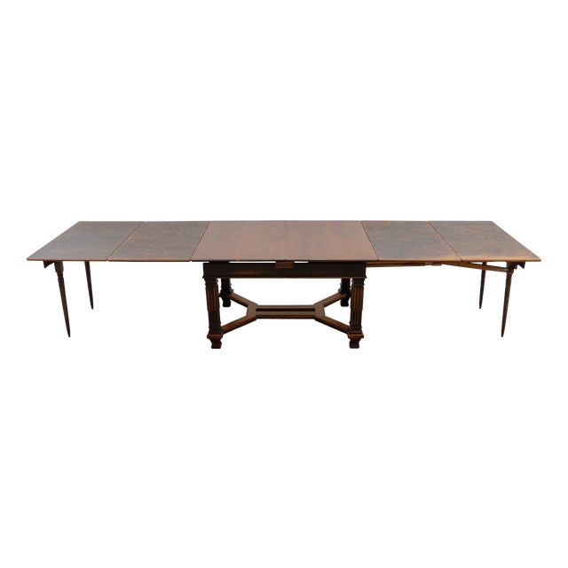 Historic Extendable Dining Table, Germany, 19th Century For Sale