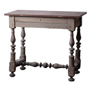 Continental Baroque Bleached Chestnut Work Table, c.1720 For Sale