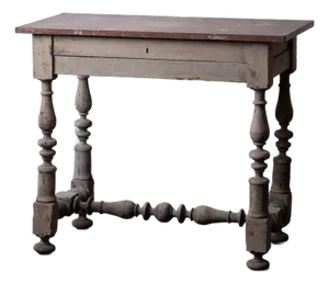 Continental Baroque Bleached Chestnut Work Table, c.1720