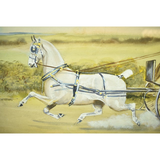 Coaching Scene Watercolour by H. W. Standing (1894-1931) For Sale In New York - Image 6 of 7