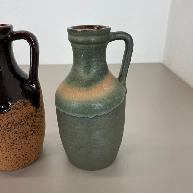 Fat Lava Supercolor Vases from Marei, Germany, 1970s, Set of 3 For Sale - Image 10 of 17