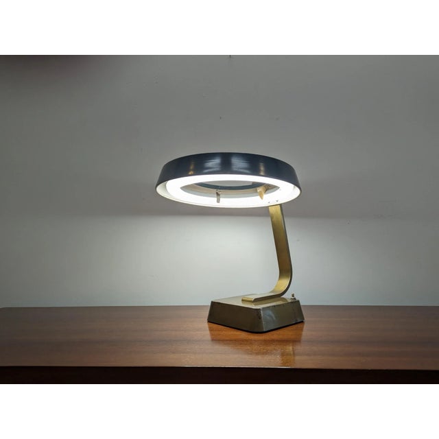 Lightolier Donald Deskey Halo Desk Lamp Lightolier For Sale - Image 4 of 9