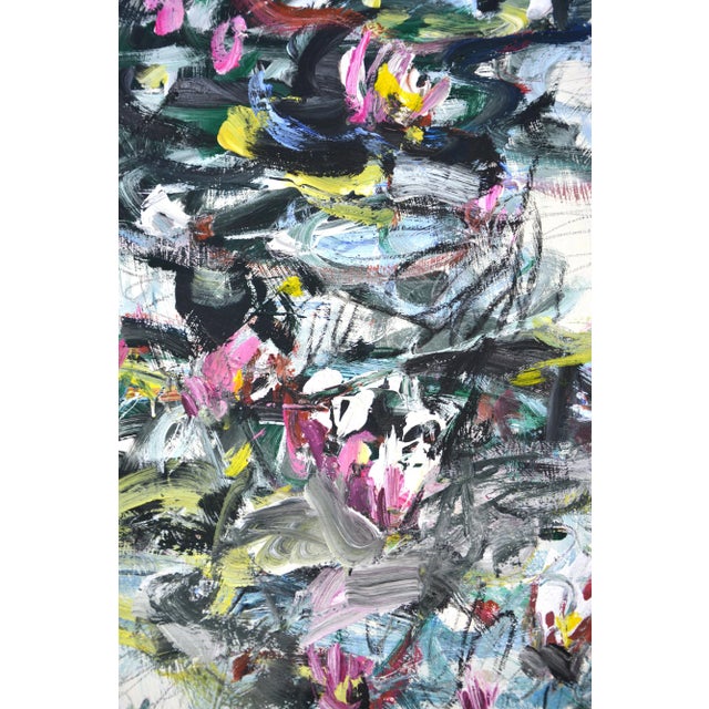 Early 21st Century Water Lilies 1.Modern Original Painting.Arts Bound For Sale - Image 5 of 12
