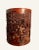 Mid 20th Century Chinese Carved and Signed Bamboo Brush Pot For Sale - Image 4 of 11