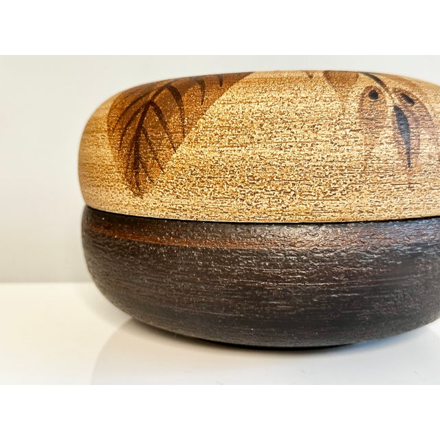 Modern Large Studio Ceramic Lidded Box by Peter Müller for Sgrafo Modern, Germany, 1970s For Sale - Image 3 of 17