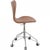 Arne Jacobsen 3117 office chair upholstered in cognac classic semi anilin leather. The chair is from the 1980s but was...