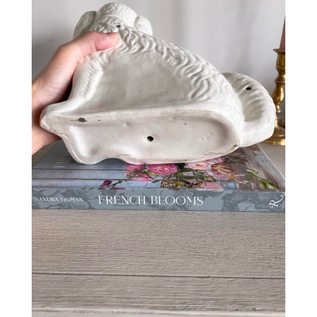 Antique Staffordshire Spaniel Figurine For Sale In Pittsburgh - Image 6 of 11