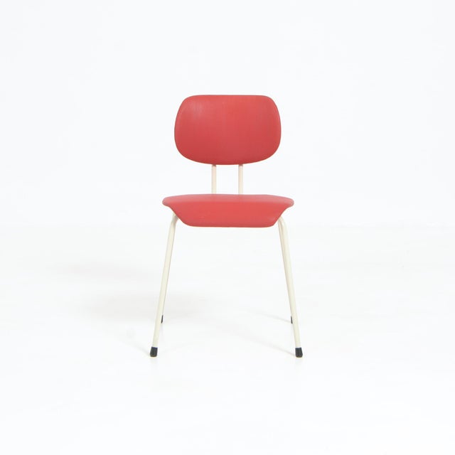 Dining Chairs by Willy Van Der Meeren for Tubax, Set of 4 For Sale - Image 13 of 18