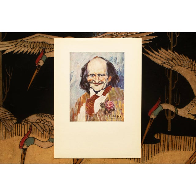 1960s After Pablo Picasso "Portrait of Bibi La Purée", Full-Color Period Print For Sale In Dallas - Image 6 of 9
