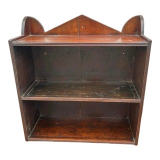 Antique Early 19th Century English Regency Wall Book Shelf in the Manner of Thomas Hope For Sale