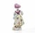 20th Century Ceramic Young Girl Sculpture by School of Capodimonte, Italy For Sale - Image 4 of 6