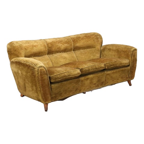 Vintage Three-Seater Sofa, 1950s For Sale