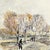 Impressionist Alexander Michael Oil Painting of an Autumn Walk in a Park, 1969 For Sale - Image 3 of 6