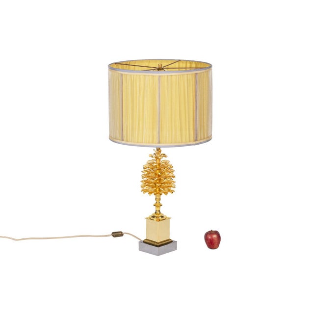 Bronze Lamp from Maison Charles, 1970s For Sale - Image 6 of 7