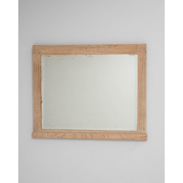 1900 - 1909 1900s French Oak Mirror For Sale - Image 5 of 18