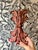 Late 19th Century Antique Cast Iron Architectural Fragment in Red Paint For Sale - Image 5 of 5