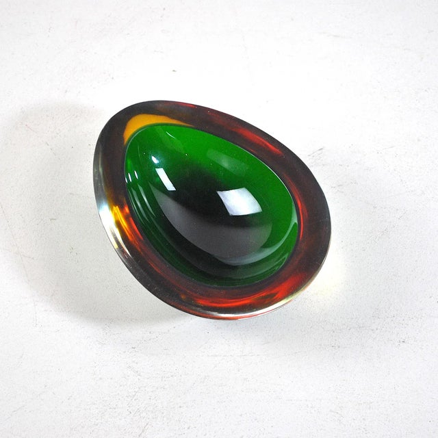 Mid-Century Modern Murano Glass Vide-Poche, 1960s For Sale - Image 3 of 6