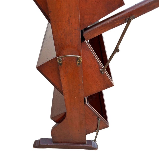 Wood 19th Century "High Class Biscuts" Mahogany Shop Display Cabinet by Parnall & Sons For Sale - Image 7 of 17