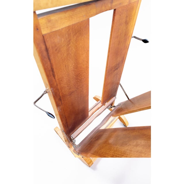Mid-Century Modern Italian Valet Stand in Wood, 1950s For Sale - Image 10 of 15