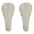 Pair of Opaline Murano Glass Sconces 1970s, Mid Century Modern For Sale