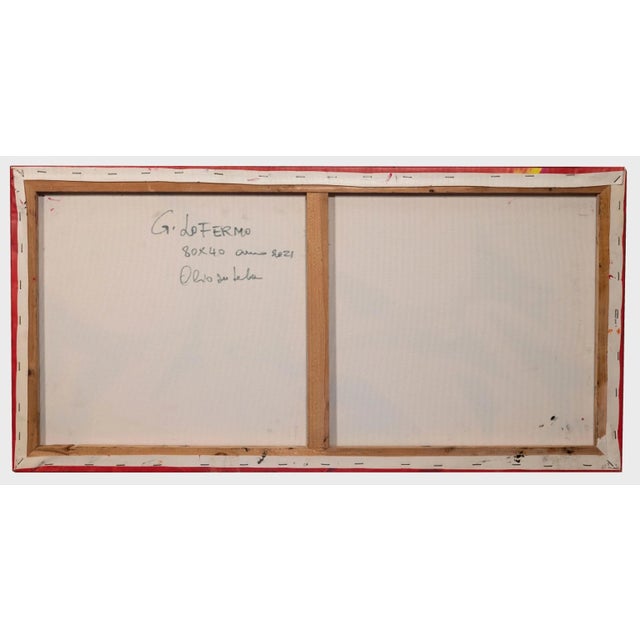 Giorgio Lo Fermo - Ideograms - Oil Painting - 2021 For Sale - Image 3 of 4