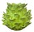 Italian Vintage Italian Majolica Green Trompe l'Oeil Artichoke Leaf Vase For Sale - Image 3 of 12