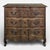 Louis XV Neo-Rustic Oak Crossbow Chest of Drawers For Sale