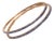 1990s 18k Gold Vermeil Sapphire Bangles For Sale