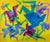 Leo Guida, Accident, 1992, Acrylic on Canvas, Framed For Sale - Image 4 of 4