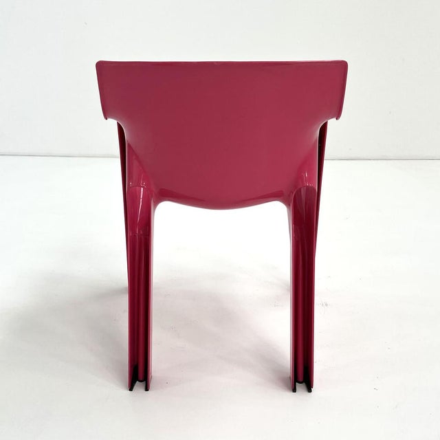 Pink Gaudi Armchair by Vico Magistretti for Artemide, 1984 For Sale - Image 6 of 12