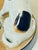 Amber Japanese Lusterware Jack Russell Terrier Catchall For Sale - Image 8 of 10