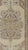Mid 20th Century Vintage Hand Knotted Turkish Oushak Rug With Large Floral Medallion 4'4" X 9'2" For Sale - Image 5 of 6