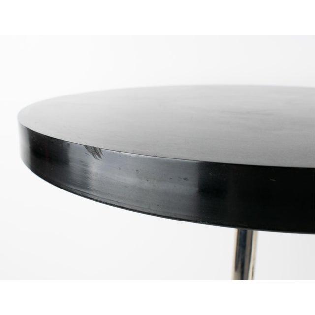 Art Deco Side Tables by René Herbst, Chrome & Bakelite, Circa 1935 For Sale - Image 13 of 18