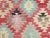 Textile Mid 20th Century Vintage Turkish Kilim Wool Area Rug Boho Rug For Sale - Image 7 of 11
