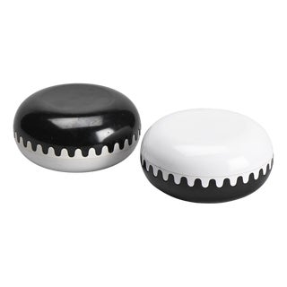 Clam Storage Boxes by Alan Fletcher, 1970, Set of 2 For Sale