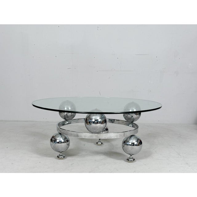 Vintage Space Age Coffee Table, Germany, 1970s For Sale - Image 10 of 12