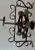 Wrought Iron Door Bell with Hand Rotating Bells For Sale - Image 4 of 6