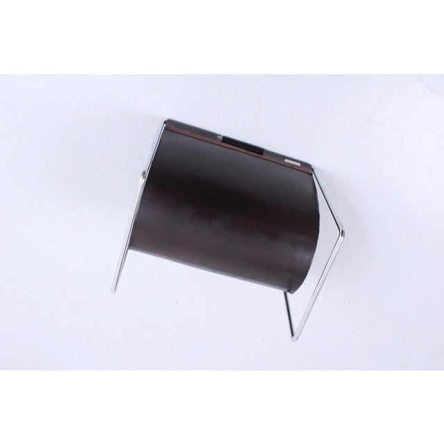 Dadime Leather Magazine Holder by Brabantia, 1970s For Sale - Image 11 of 14