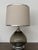 Vintage Italian Smoked Glass and Chrome Table Lamp, 1980s For Sale - Image 16 of 18