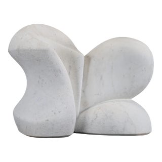 Monumental Arturo Di Modica Carrara Marble Abstract Sculpture (1941-2021) For Sale