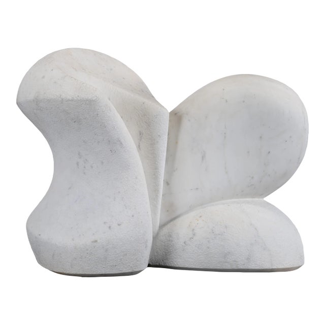 Monumental Arturo Di Modica Carrara Marble Abstract Sculpture (1941-2021) For Sale